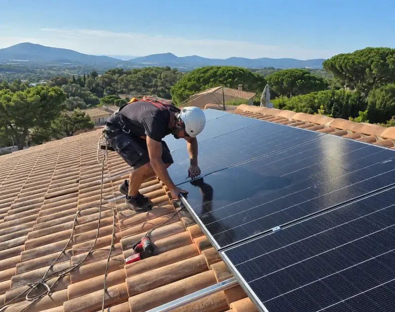 Installateur panneaux solaires Saint-Paulet-de-Caisson — pose photovoltaïque sur toiture